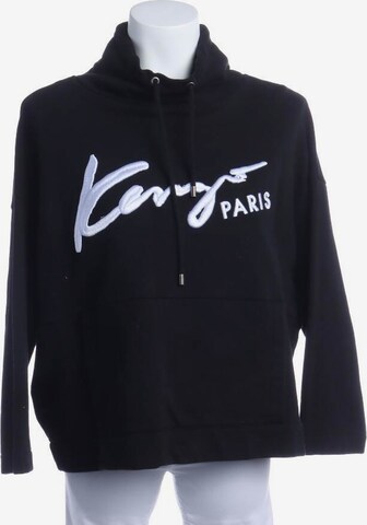 KENZO Sweatshirt & Zip-Up Hoodie in L in Black: front