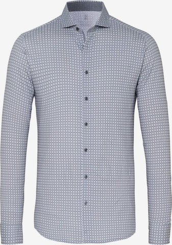 DESOTO Regular fit Button Up Shirt in Grey: front