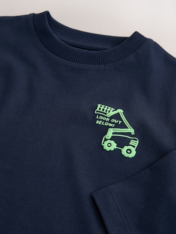 T-Shirt Next en bleu