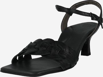 Paul Green Sandals in Black: front