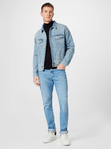 7 for all mankind Between-Season Jacket 'PERFECT JACKET Waterfall' in Blue