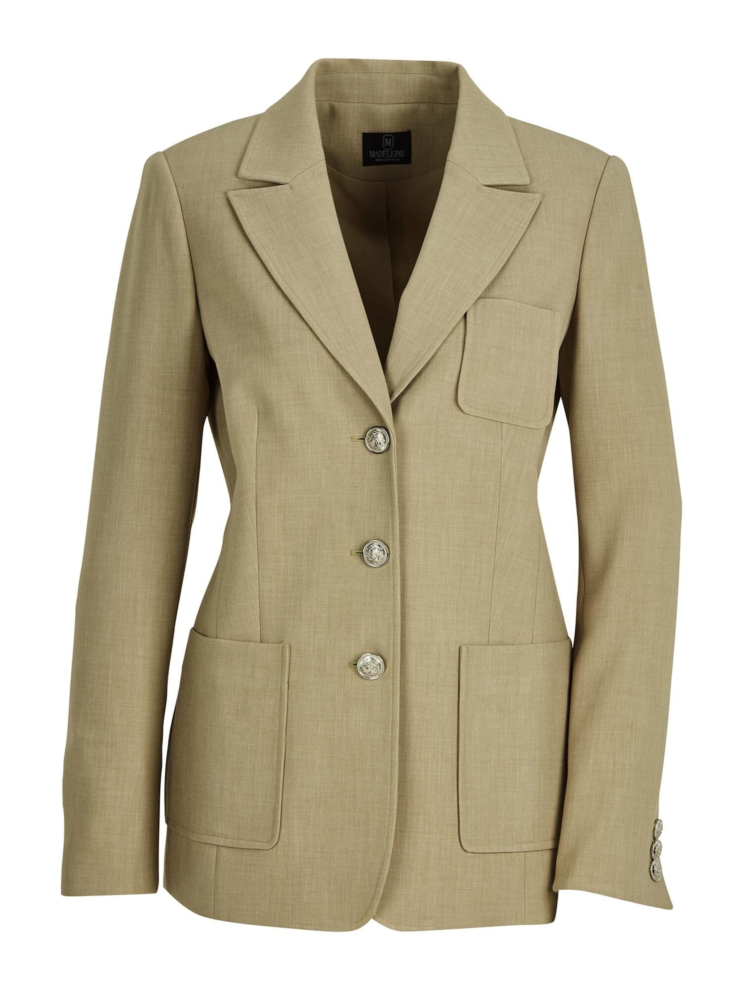 MADELEINE Blazer in Beige: front