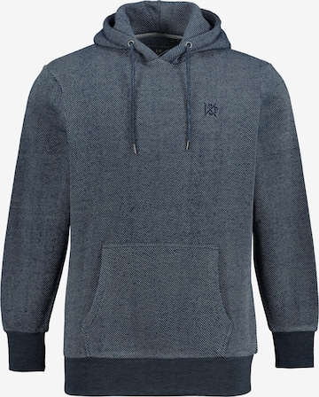 JP1880 Sweatshirt in Blauw: voorkant