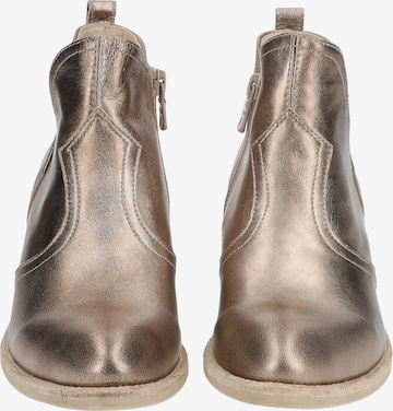 Nero Giardini Ankle Boots in Gold