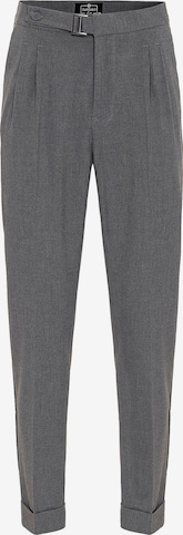 pilka Dandalo Prigludęs Klostuotos kelnės: priekis