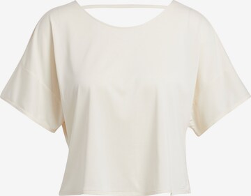 T-shirt fonctionnel ADIDAS SPORTSWEAR en blanc : devant