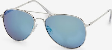 styleBREAKER Sonnenbrille 'Piloten Sonnenbrille' in Blau: Vorderseite