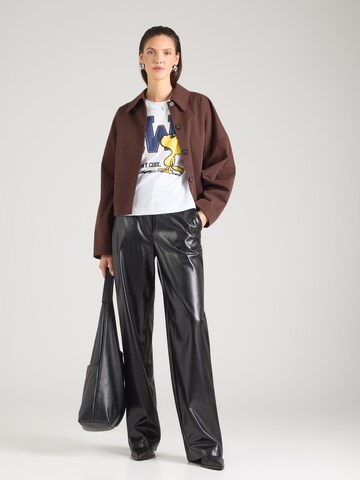T-shirt '1/2 Woodstock W' PRINCESS GOES HOLLYWOOD en blanc