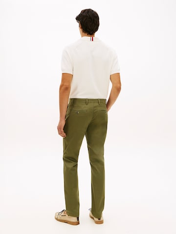 Regular Pantalon chino 'Denton' TOMMY HILFIGER en vert