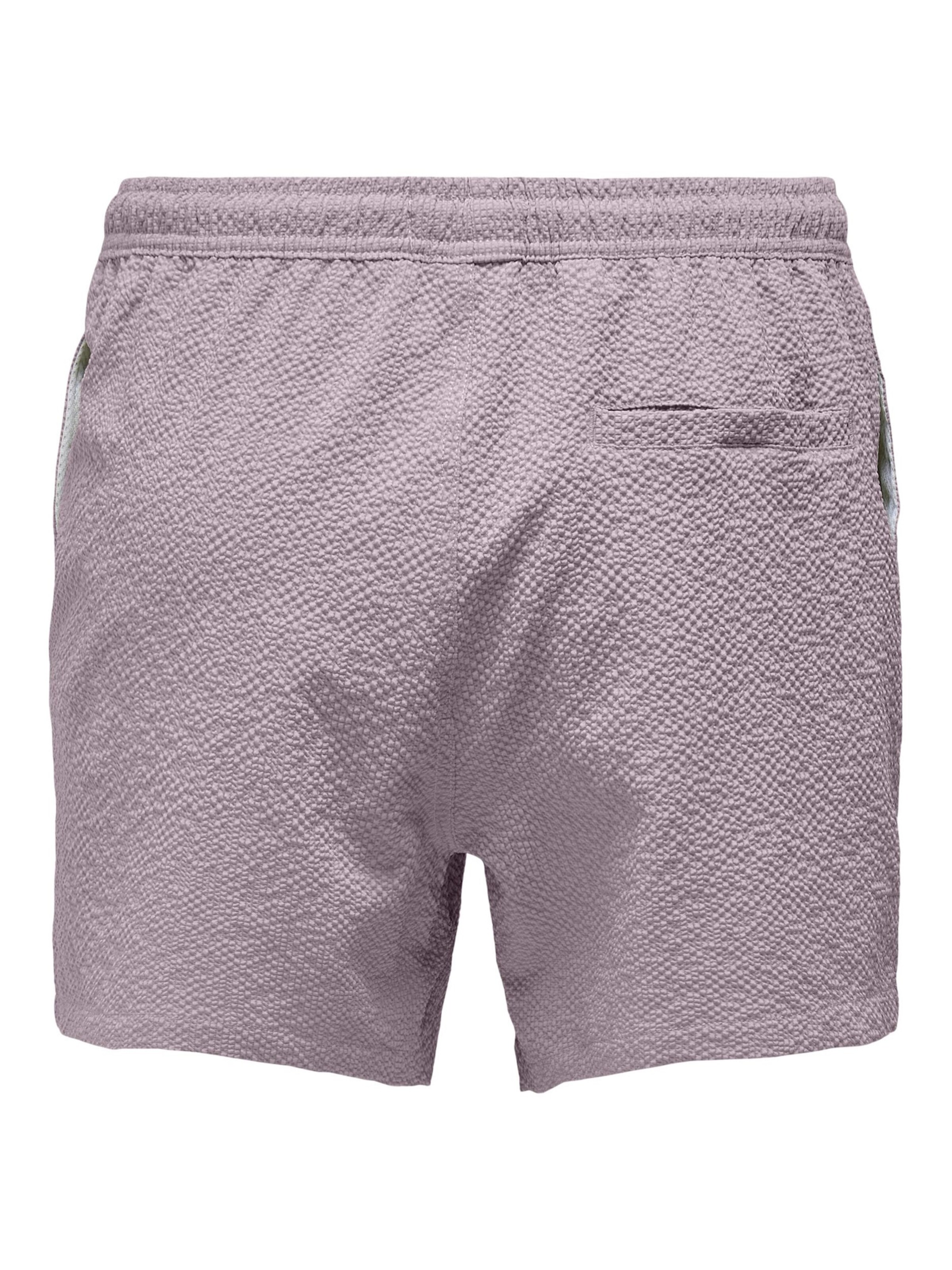 Only & Sons Swimming shorts 'Ted' in Purple