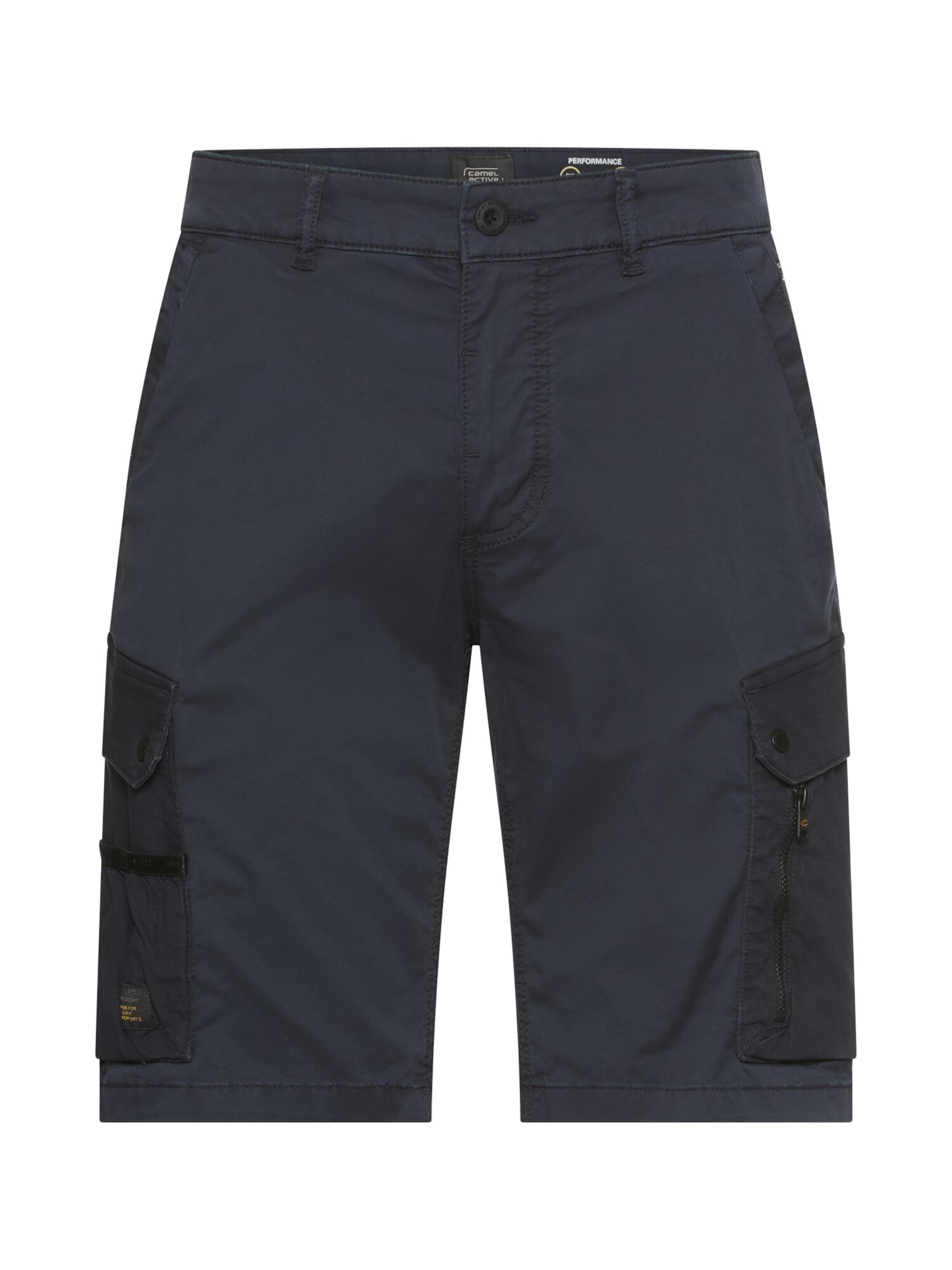 CAMEL ACTIVE Cargo Pants in Blue: front