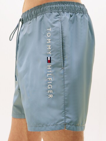 Shorts de bain Tommy Hilfiger Underwear en bleu