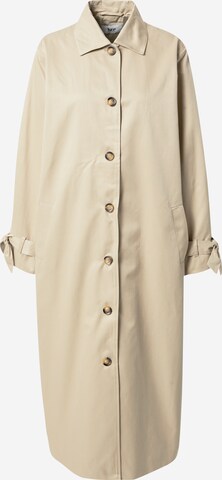 BZR Between-Seasons Coat 'Utah Hannah' in Beige: front