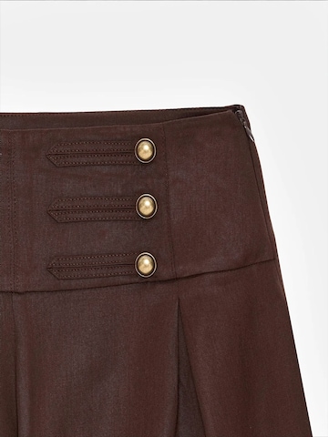 Dilvin Hose 'Shorts'‌‌‌‌ in Braun