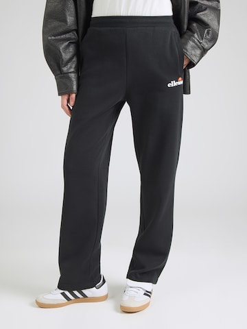 ELLESSELoosefit Hlače 'Mazara' - crna boja: prednji dio