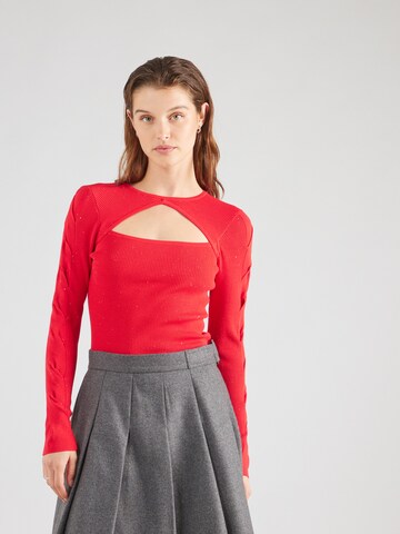 GUESS - Pullover 'LAUREL' em vermelho: frente