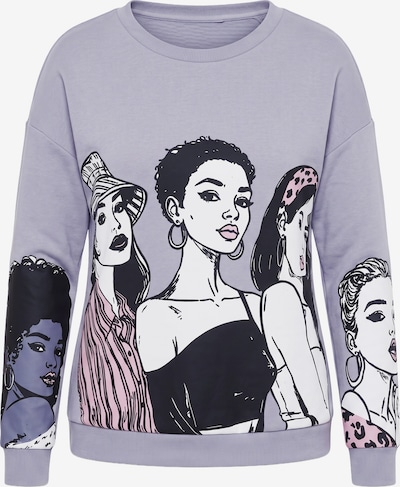 MIAMODA Sweatshirt in XL in grau / mischfarben, Produktansicht