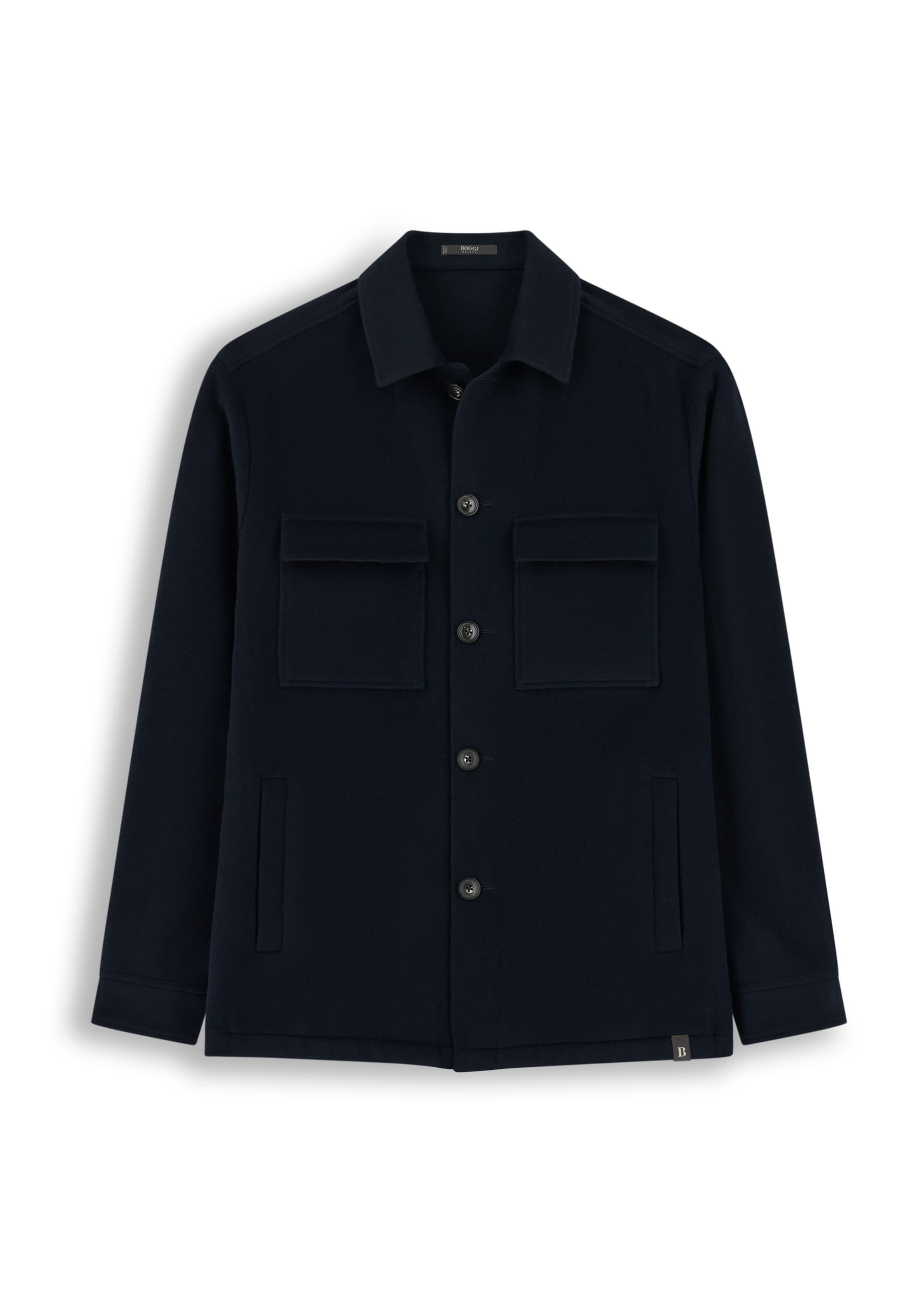 Boggi Milano Tussenjas in Blauw: voorkant