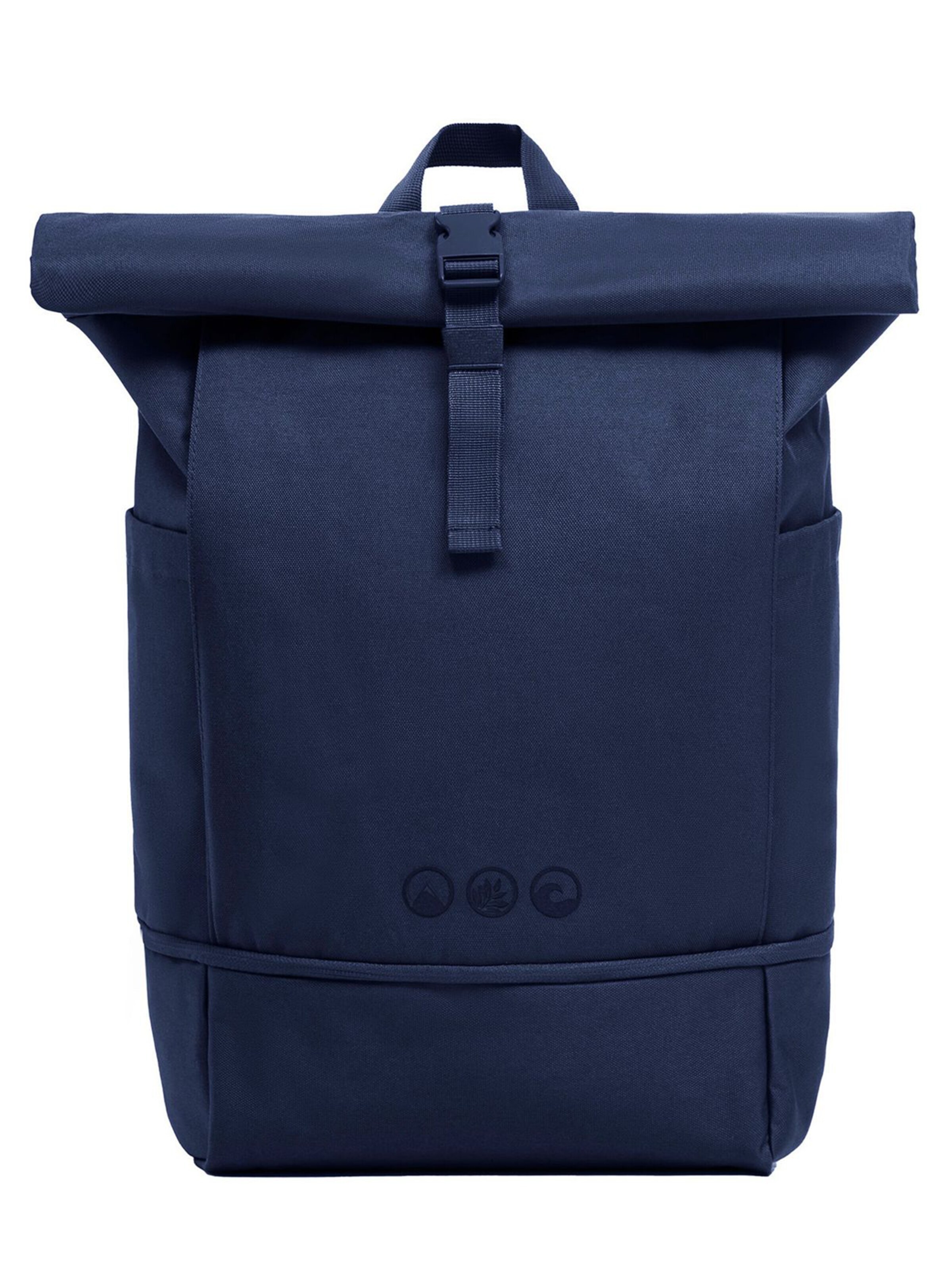 SONS OF ALOHA Backpack 'XL Rolltop Rucksack NALU Sporttasche 15 Zoll mit Schuhfach' in Blue: front