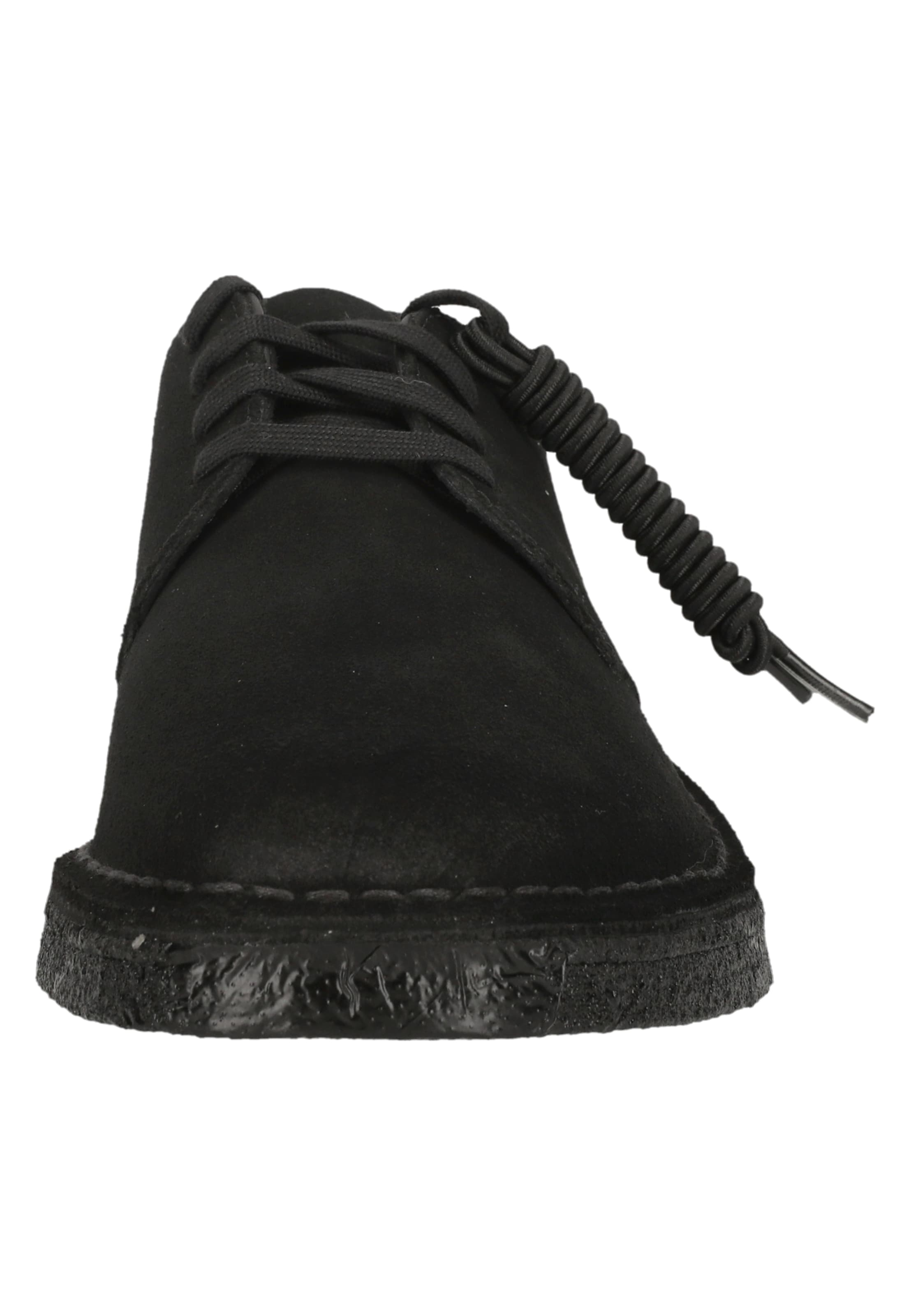CLARKS Athletic lace-up shoe 'Coal London Black Sde' in Black