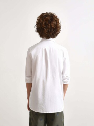 Scalpers Regular fit Button up shirt 'NOS SIENA' in White