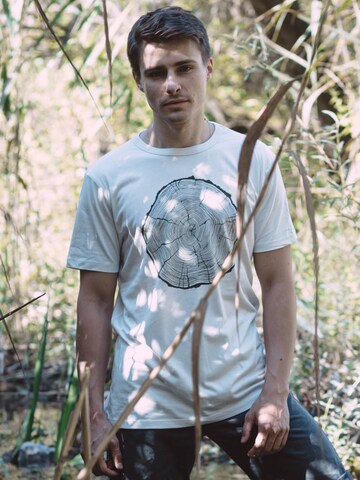 Life-Tree Shirt '"Biglsice" Warm White' in White