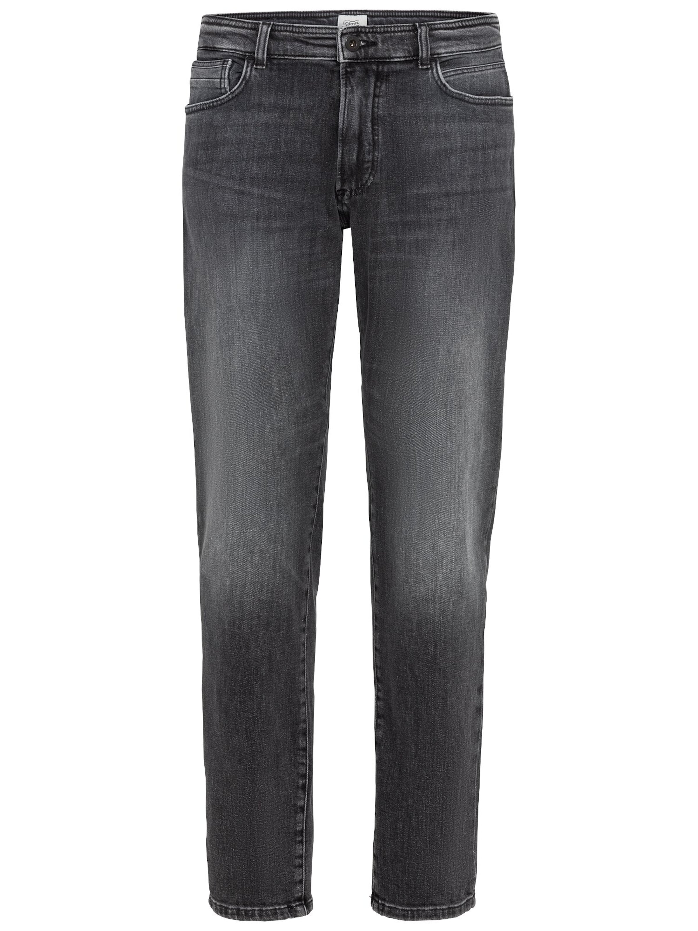 CAMEL ACTIVE Regular Jeans in Black: front