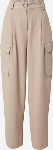 River Island Loose fit Cargo Pants in Beige: front