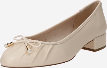 Escarpins Dune LONDON en beige : devant