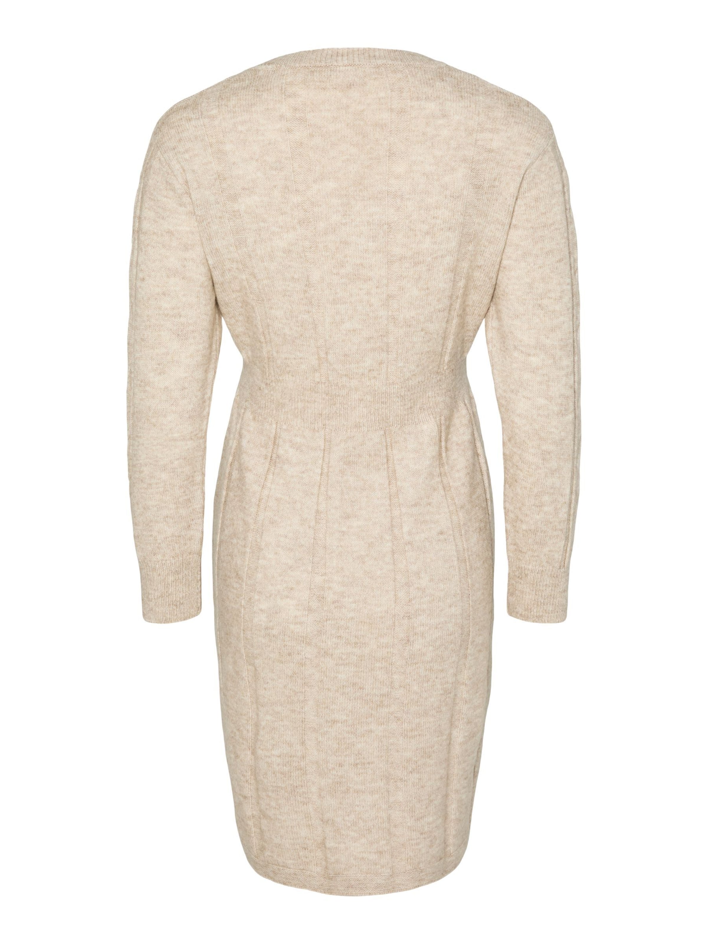 MAMALICIOUS Kleid in Beige