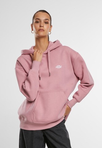 Sweat-shirt ' Summerdale ' DICKIES en rose : devant