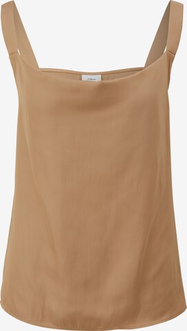 s.Oliver BLACK LABEL Blouse in Beige: front