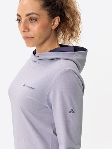 VAUDE Sports sweatshirt 'Tuenno' in Purple