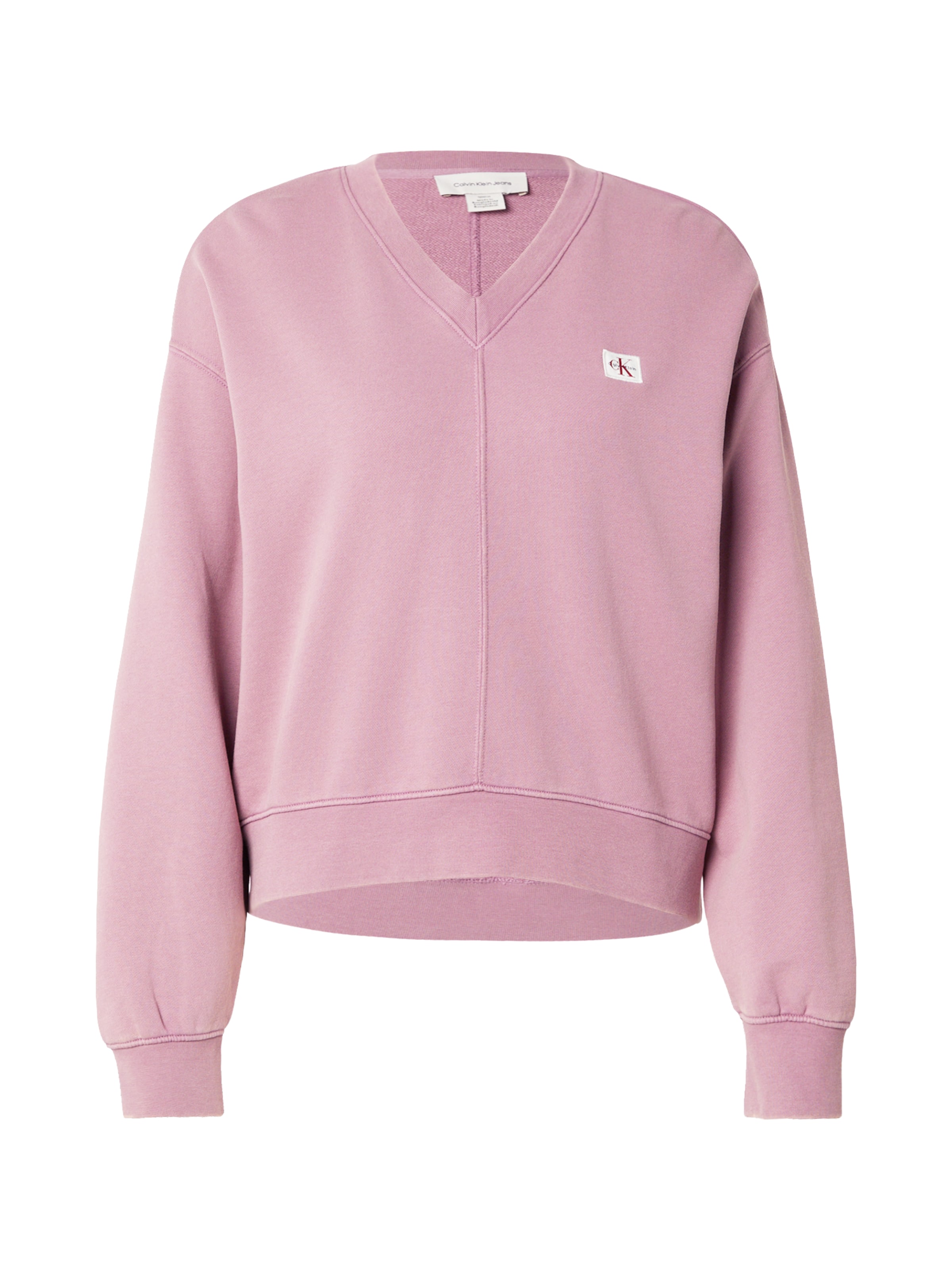 Calvin Klein Jeans - regular Sudadera en rojo: frente
