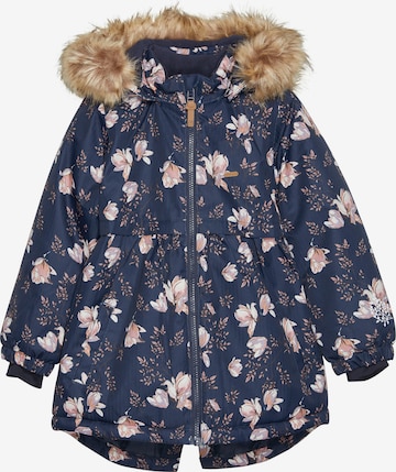 MINYMO Winter Jacket in Blue: front