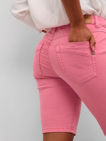 Cream Regular Jeans 'Lina' in Roze