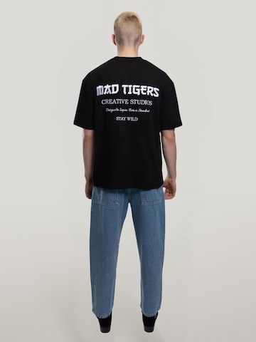 MAD TIGERS Shirt 'Creative Studios' in Black