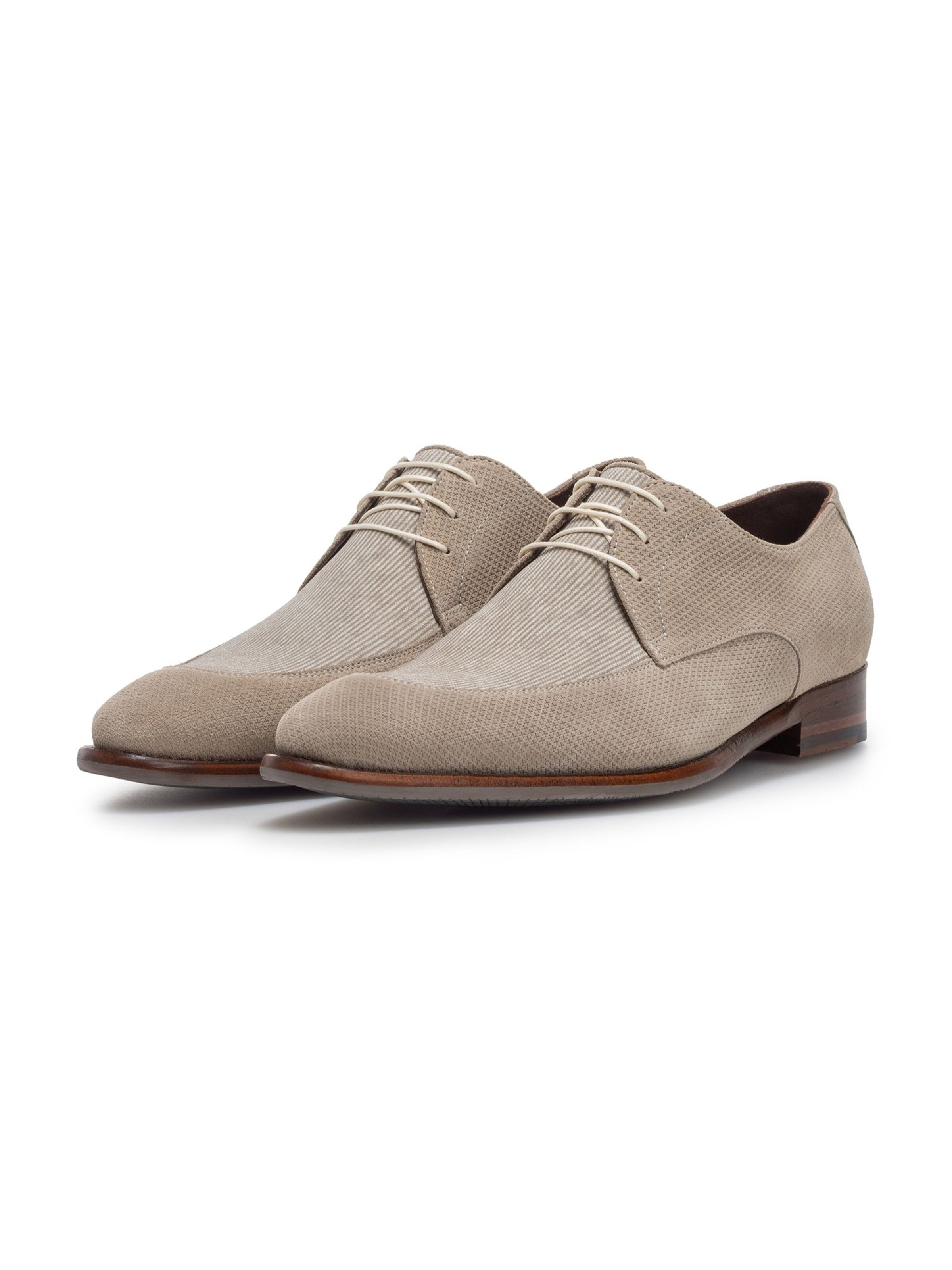 Floris van Bommel Lace-up shoe 'DE STAPPER 50' in Brown