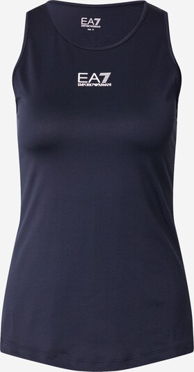 EA7 Emporio Armani Sporttop in navy / weiß, Produktansicht