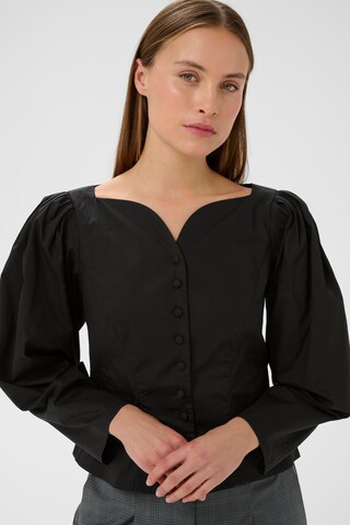 Chemisier KAREN BY SIMONSEN en noir : devant