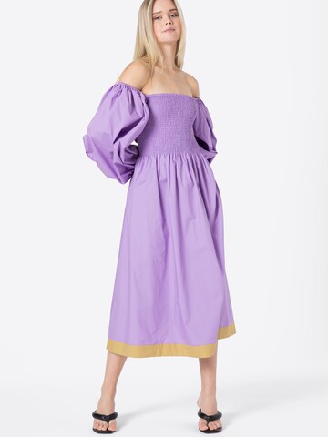 Robe d’été 'Vala' Stella Nova en violet : devant