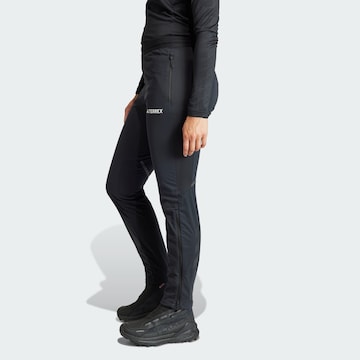 ADIDAS TERREX Slim fit Outdoor Pants 'Xperior' in Black