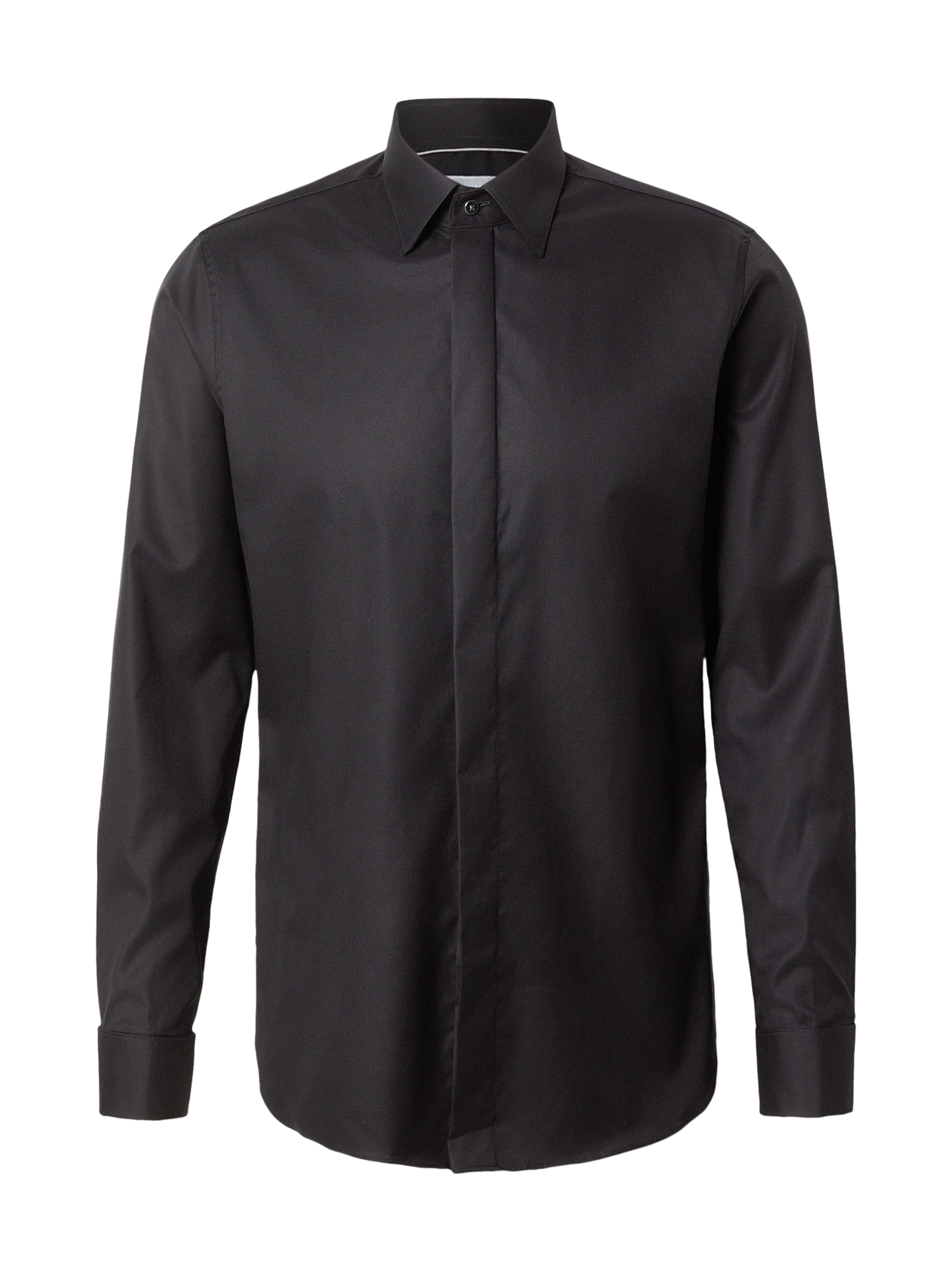 Michael Kors Button Up Shirt in Black: front
