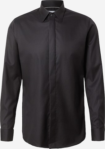 Michael Kors Button Up Shirt in Black: front
