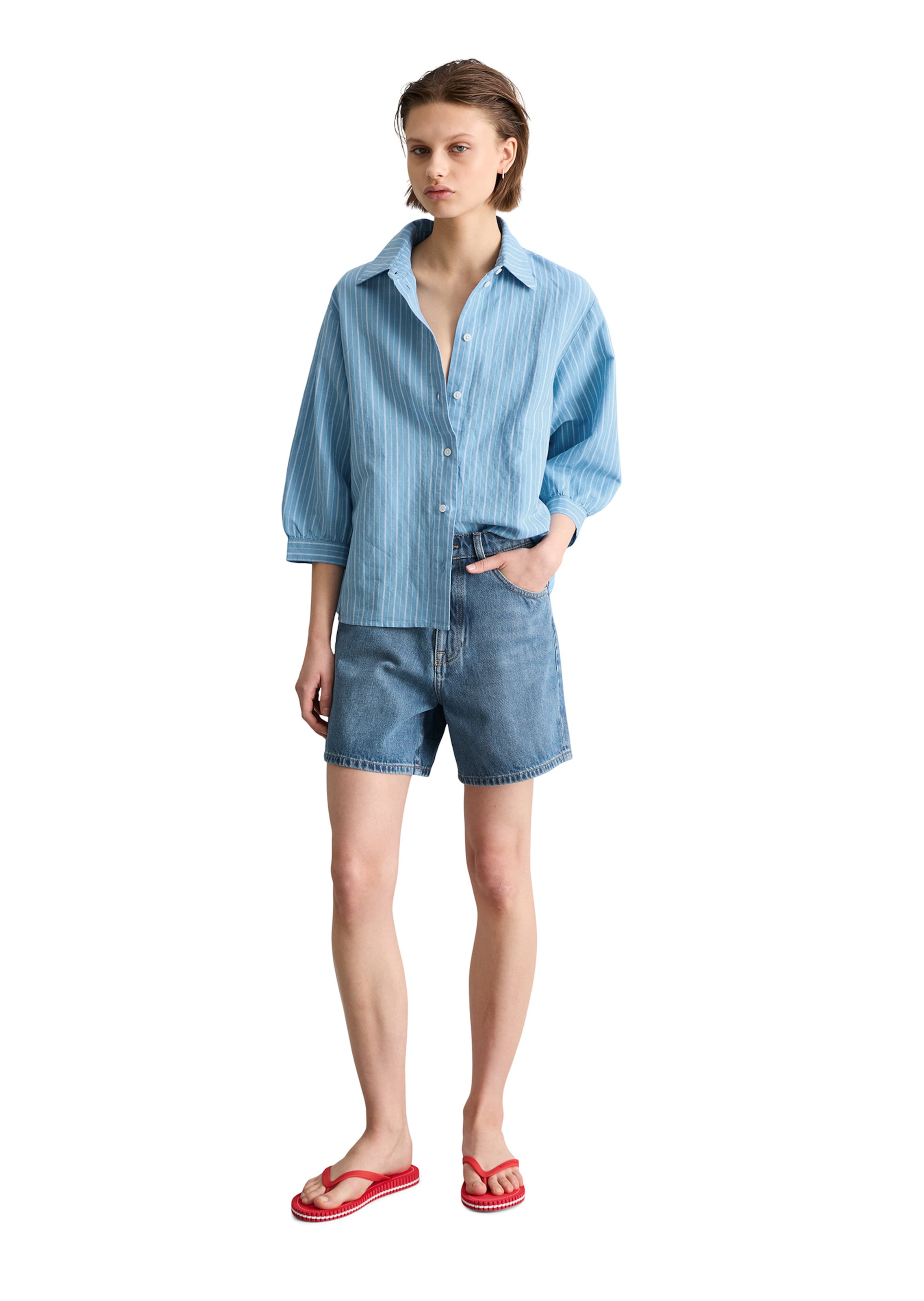 Chemisier Marc O'Polo DENIM en bleu