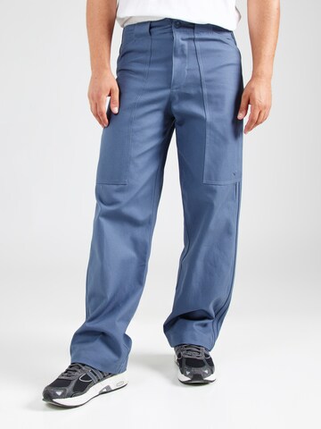 Loosefit Pantaloni 'Premium Essentials' di ADIDAS ORIGINALS in blu: frontale