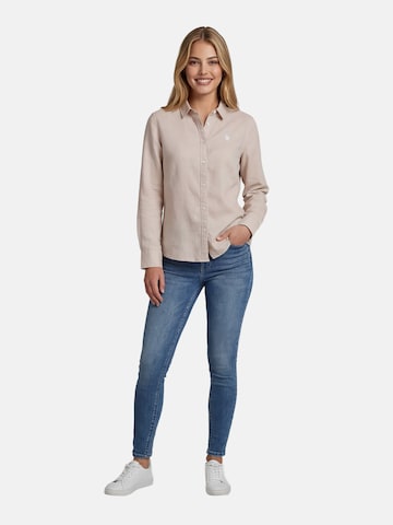 U.S. POLO ASSN. Blouse in Beige