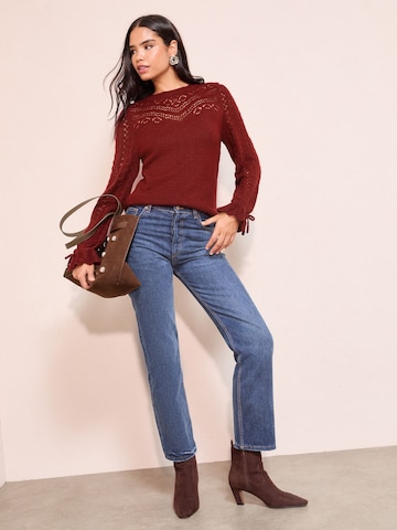 Friends Like These Sweater in Rot