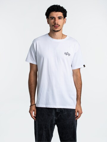 ALPHA INDUSTRIES Shirt in White