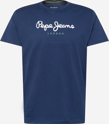 Pepe Jeans Shirt 'EGGO' in Blauw: voorkant